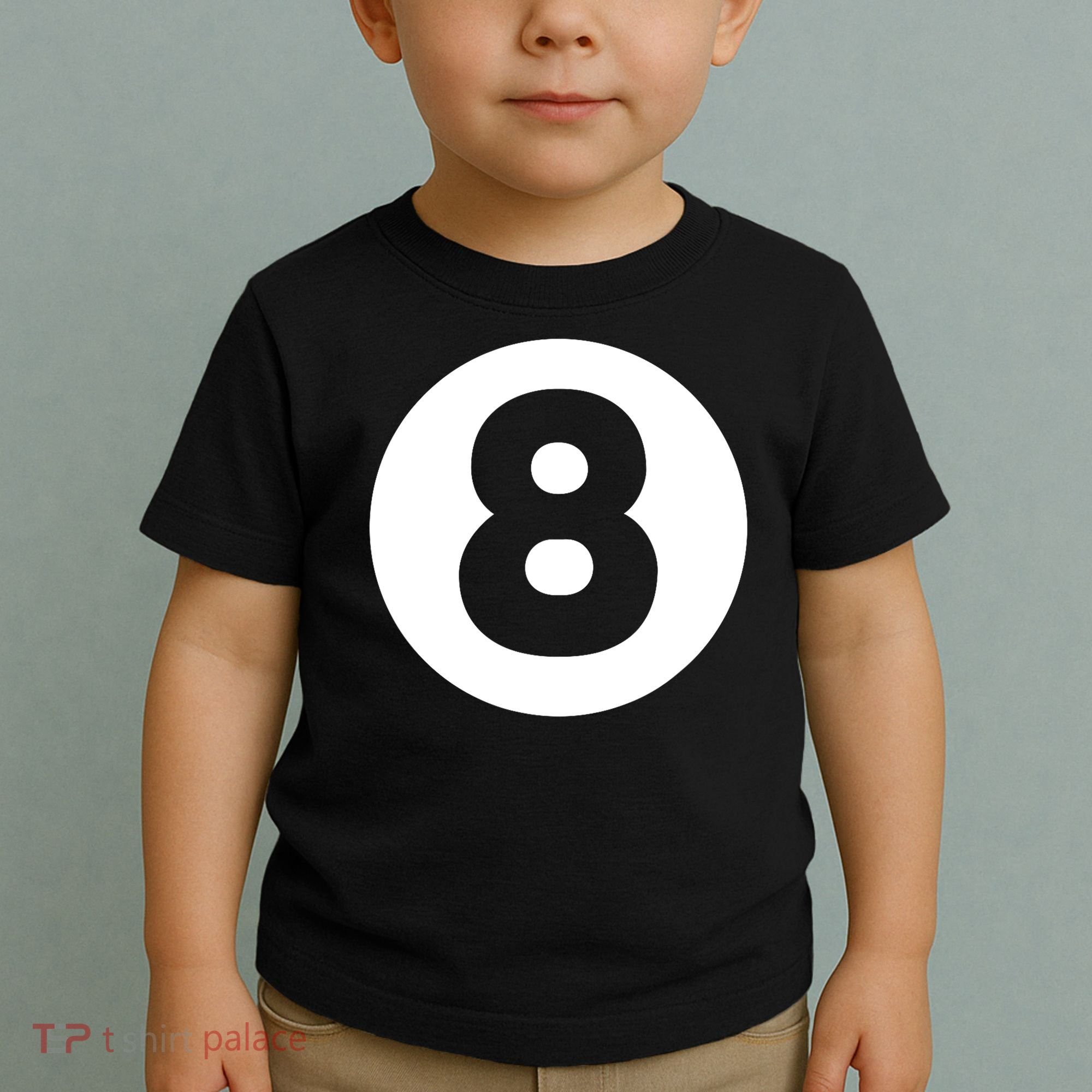 8 Ball Billiards Lazy Funny Magic Ball Gift Toddler T-Shirt