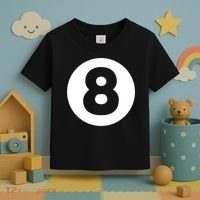 8 Ball Billiards Lazy Funny Magic Ball Gift Toddler T-Shirt thumb 3