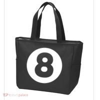 8 Ball Billiards Lazy Funny Magic Ball Gift Tote Bag thumb 3