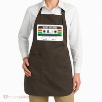 80th Birthday Best Of 1946 Cassette Mix Tape  Apron thumb 2