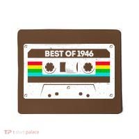 80th Birthday Best Of 1946 Cassette Mix Tape  Mousepad thumb 0