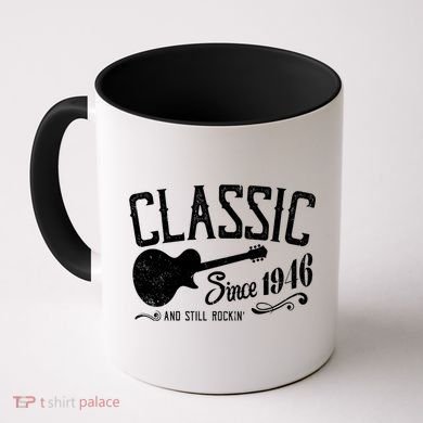 80th Birthday Classic Guitar Since 1946 And Still Rockin Coffee Mug