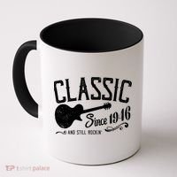 80th Birthday Classic Guitar Since 1946 And Still Rockin Coffee Mug thumb 0