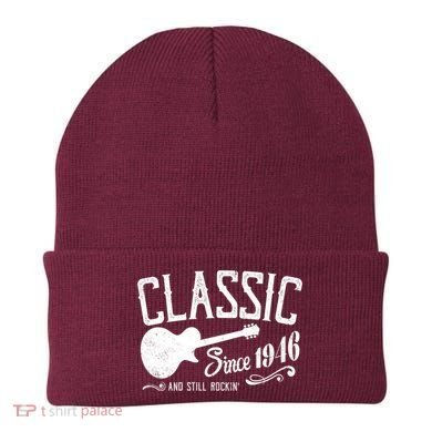 80th Birthday Classic Guitar Since 1946 And Still Rockin Beanie
