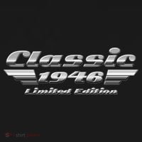80th Birthday Classic 1946 Limited Edition Metallic Chrome Birthday T-Shirt thumb 7