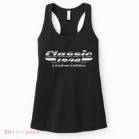 80th Birthday Classic 1946 Limited Edition Metallic Chrome Birthday Women's Tank Top thumb 0