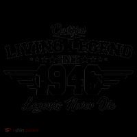 80th Birthday Certified Living Legend Since 1946 Legends Never Die Coffee Mug thumb 5