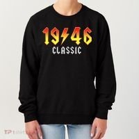 80th Birthday Classic 1946 Retro Rock Band Women's Sweatshirt thumb 0
