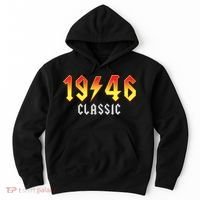 80th Birthday Classic 1946 Retro Rock Band Hoodie thumb 0
