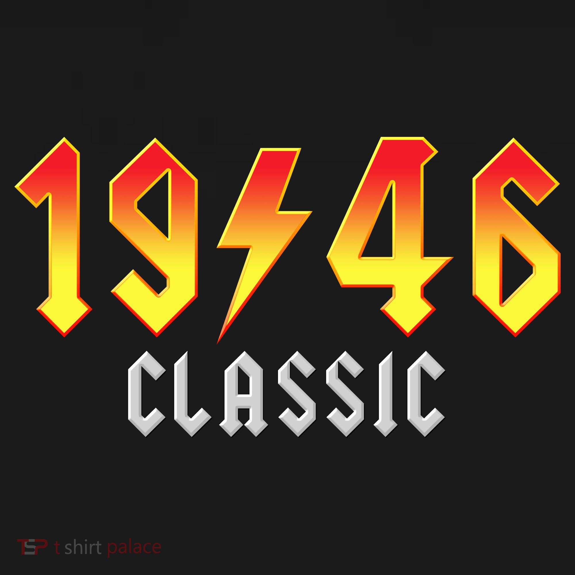 80th Birthday Classic 1946 Retro Rock Band Long Sleeve Shirt