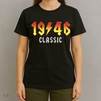 80th Birthday Classic 1946 Retro Rock Band T-Shirt thumb 4