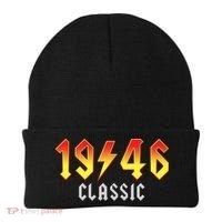 80th Birthday Classic 1946 Retro Rock Band Beanie thumb 0
