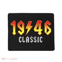 80th Birthday Classic 1946 Retro Rock Band Mousepad thumb 0