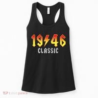 80th Birthday Classic 1946 Retro Rock Band Women's Tank Top thumb 0