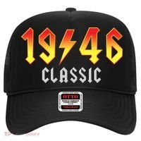80th Birthday Classic 1946 Retro Rock Band Hat thumb 0