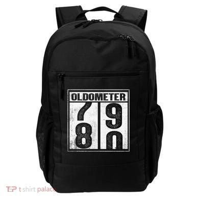 80th Birthday Eighty Years Old 80 Oldometer 7980 Retiring Backpack