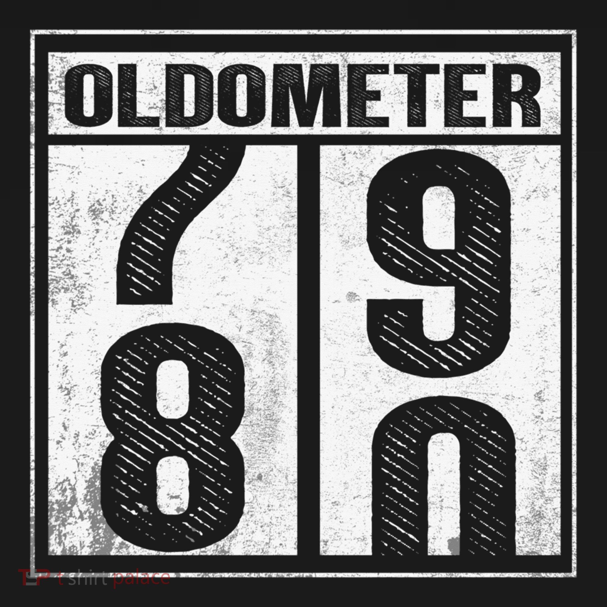 80th Birthday Eighty Years Old 80 Oldometer 7980 Retiring Backpack