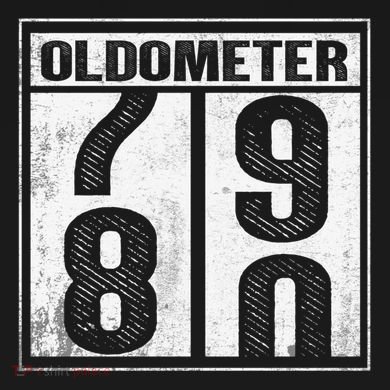 80th Birthday Eighty Years Old 80 Oldometer 7980 Retiring Ornament