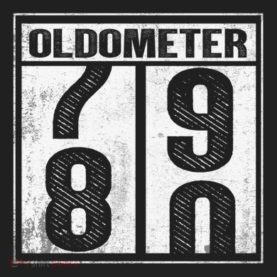 80th Birthday Eighty Years Old 80 Oldometer 7980 Retiring Sport-Tek Posi-UV Pro Polo