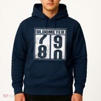 80th Birthday Eighty Years Old 80 Oldometer 7980 Retiring Hoodie thumb 2