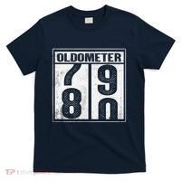 80th Birthday Eighty Years Old 80 Oldometer 7980 Retiring T-Shirt thumb 0