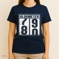 80th Birthday Eighty Years Old 80 Oldometer 7980 Retiring T-Shirt thumb 4