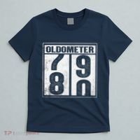 80th Birthday Eighty Years Old 80 Oldometer 7980 Retiring T-Shirt thumb 5
