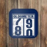 80th Birthday Eighty Years Old 80 Oldometer 7980 Retiring Coaster thumb 0