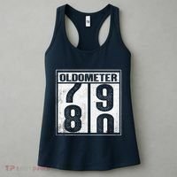 80th Birthday Eighty Years Old 80 Oldometer 7980 Retiring Women's Tank Top thumb 3