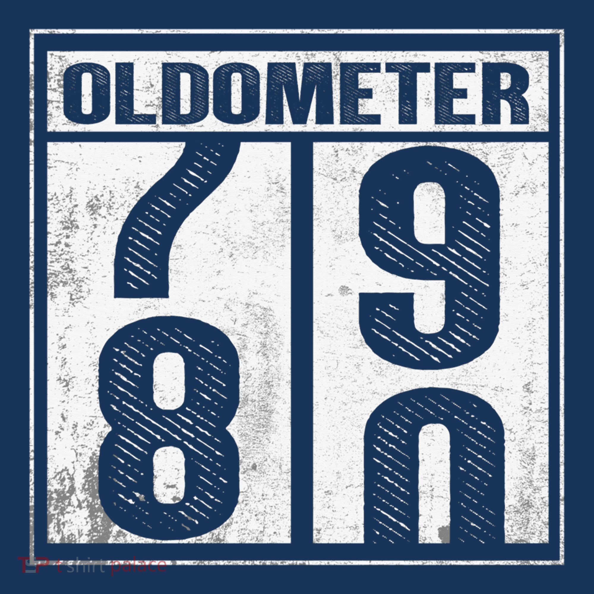 80th Birthday Eighty Years Old 80 Oldometer 7980 Retiring Women's Tank Top