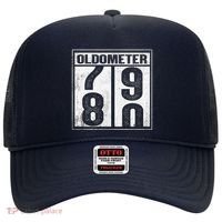 80th Birthday Eighty Years Old 80 Oldometer 7980 Retiring Hat thumb 0