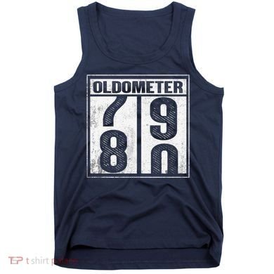 80th Birthday Eighty Years Old 80 Oldometer 7980 Retiring Tank Top