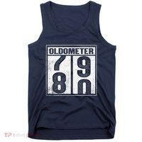80th Birthday Eighty Years Old 80 Oldometer 7980 Retiring Tank Top thumb 0