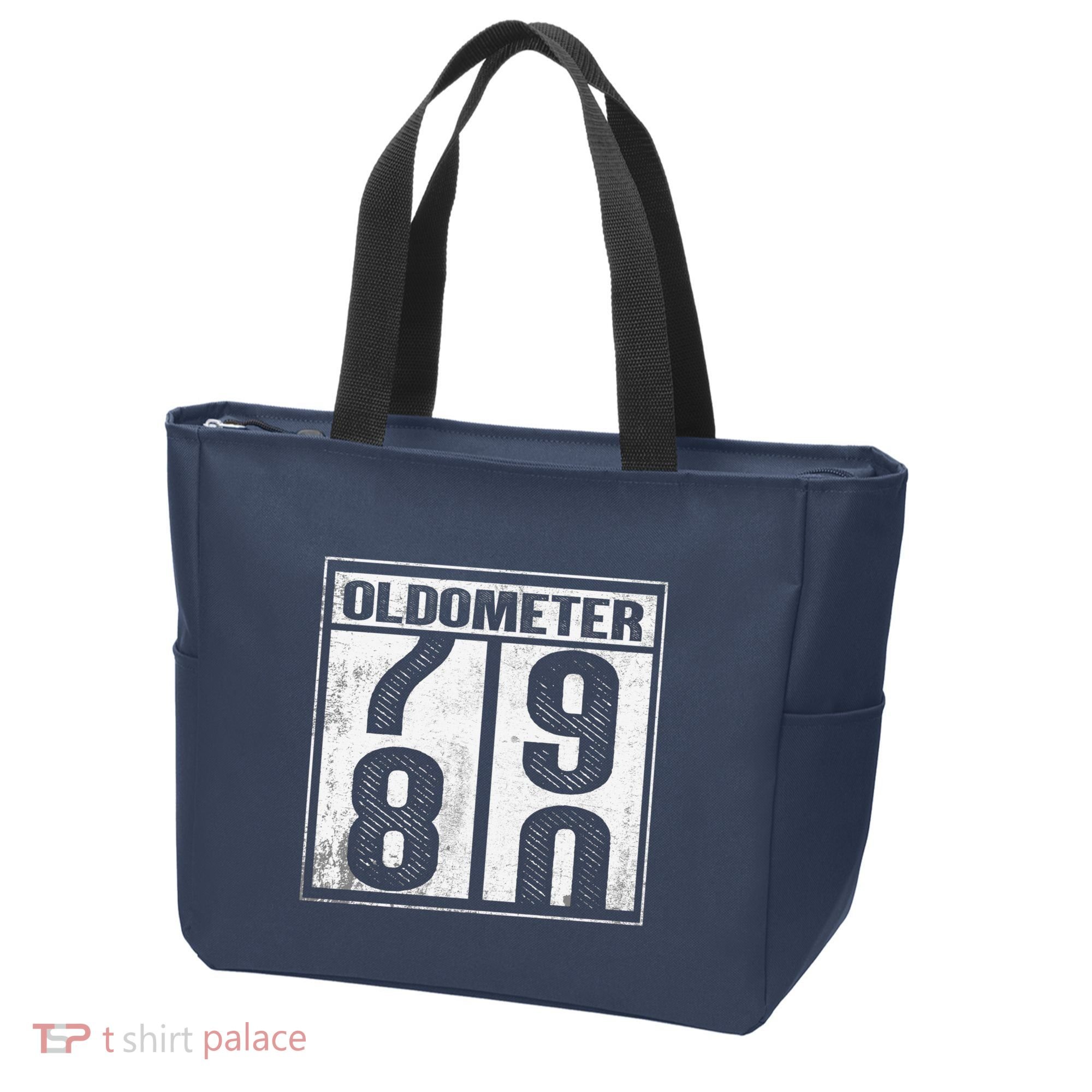 80th Birthday Eighty Years Old 80 Oldometer 7980 Retiring Tote Bag