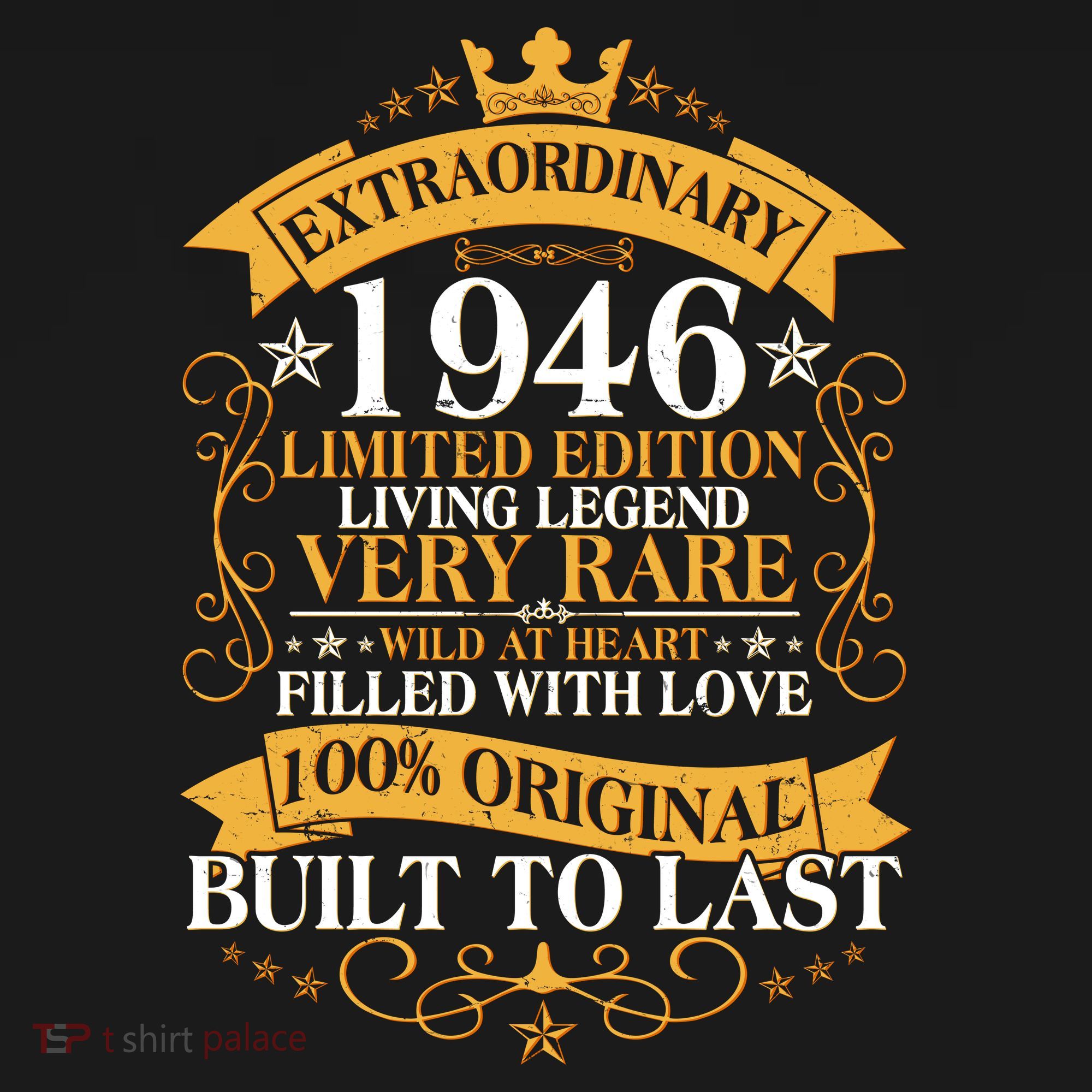 80th Birthday Extraordinary 1946 Limited Edition Living Legend Very Rare  Tank Top
