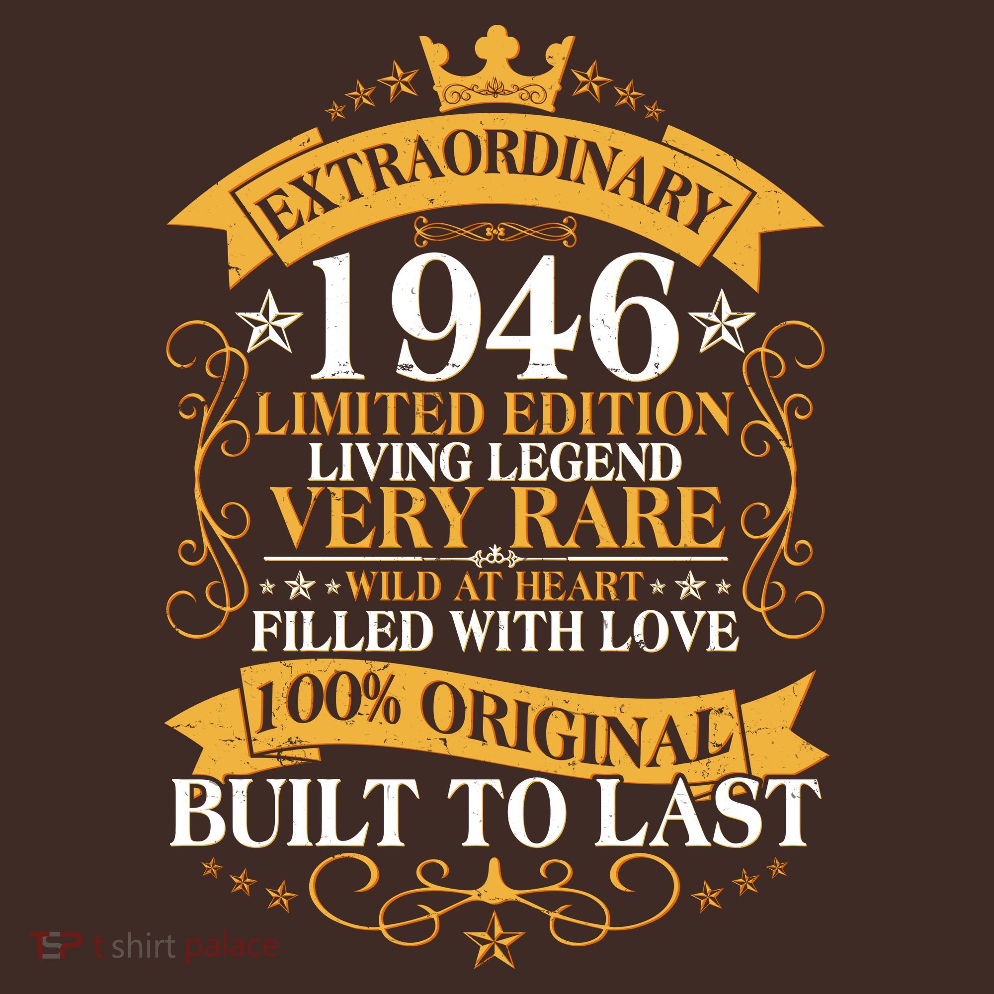 80th Birthday Extraordinary 1946 Limited Edition Living Legend Very Rare  Apron