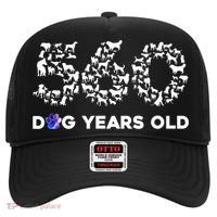 80th Birthday  Funny 560 Dog Years Old Gift Tees Hat thumb 0