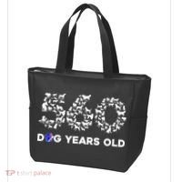 80th Birthday  Funny 560 Dog Years Old Gift Tees Tote Bag thumb 3