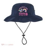 8th Birthday Girl Fairy Rainbow Bucket Hat thumb 0