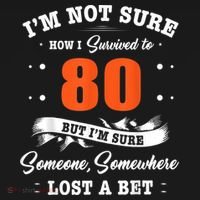 80th Birthday Gifts I Survived 80 Years Old Funny TZ2 Cooling Performance Long Sleeve Crew thumb 2