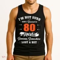 80th Birthday Gifts I Survived 80 Years Old Funny TZ2 Tank Top thumb 3