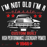 80th Birthday I'm Not Old I'm A Classic 1946 Custom Built High Performance Legendary Power Beanie thumb 2