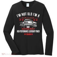 80th Birthday I'm Not Old I'm A Classic 1946 Custom Built High Performance Legendary Power Women's Long Sleeve Shirt thumb 0