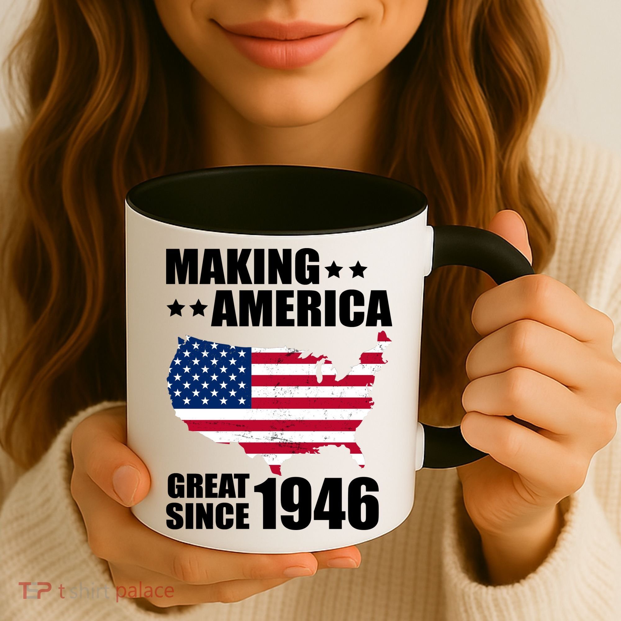 80th Birthday Making American Great Since 1946 Coffee Mug