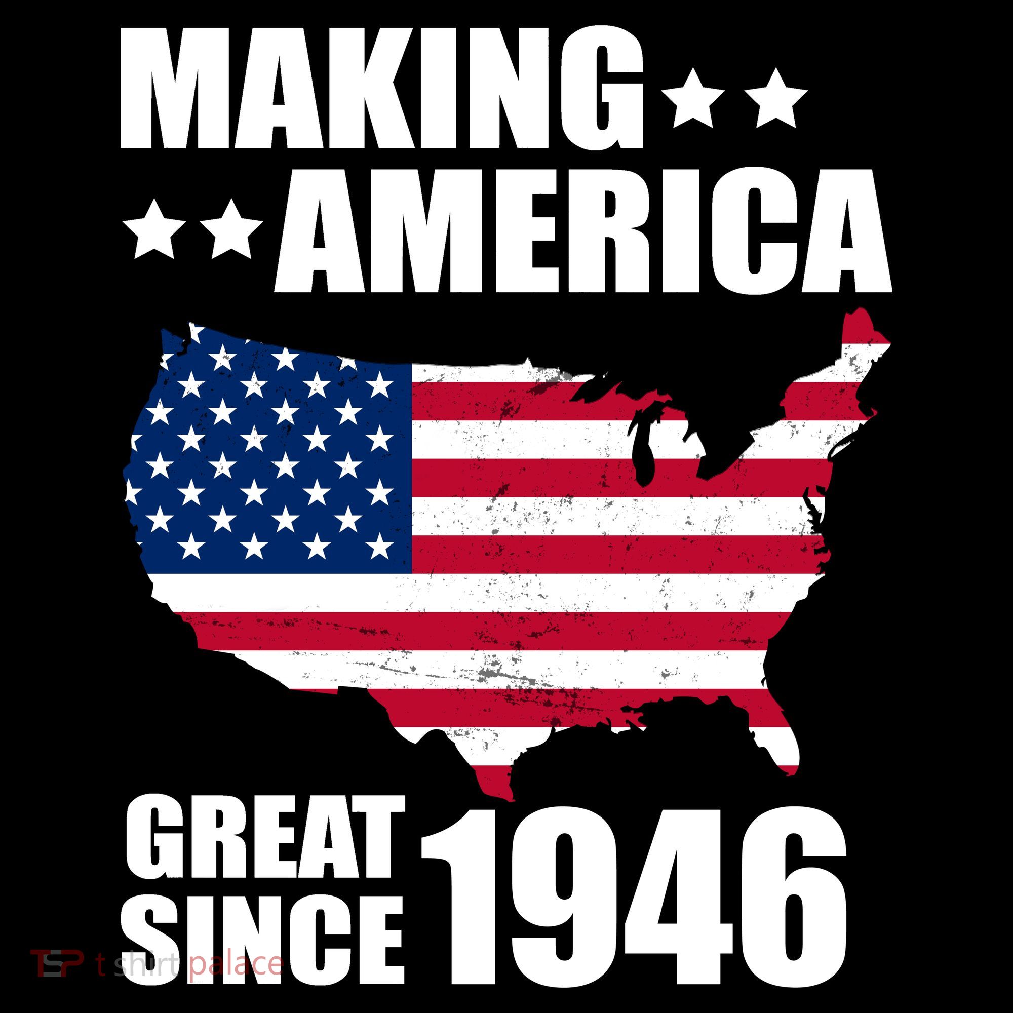 80th Birthday Making American Great Since 1946 Women's Hoodie