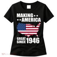 80th Birthday Making American Great Since 1946 Women's T-Shirt thumb 0