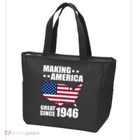 80th Birthday Making American Great Since 1946 Tote Bag thumb 3