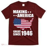 80th Birthday Making American Great Since 1946 T-Shirt thumb 0