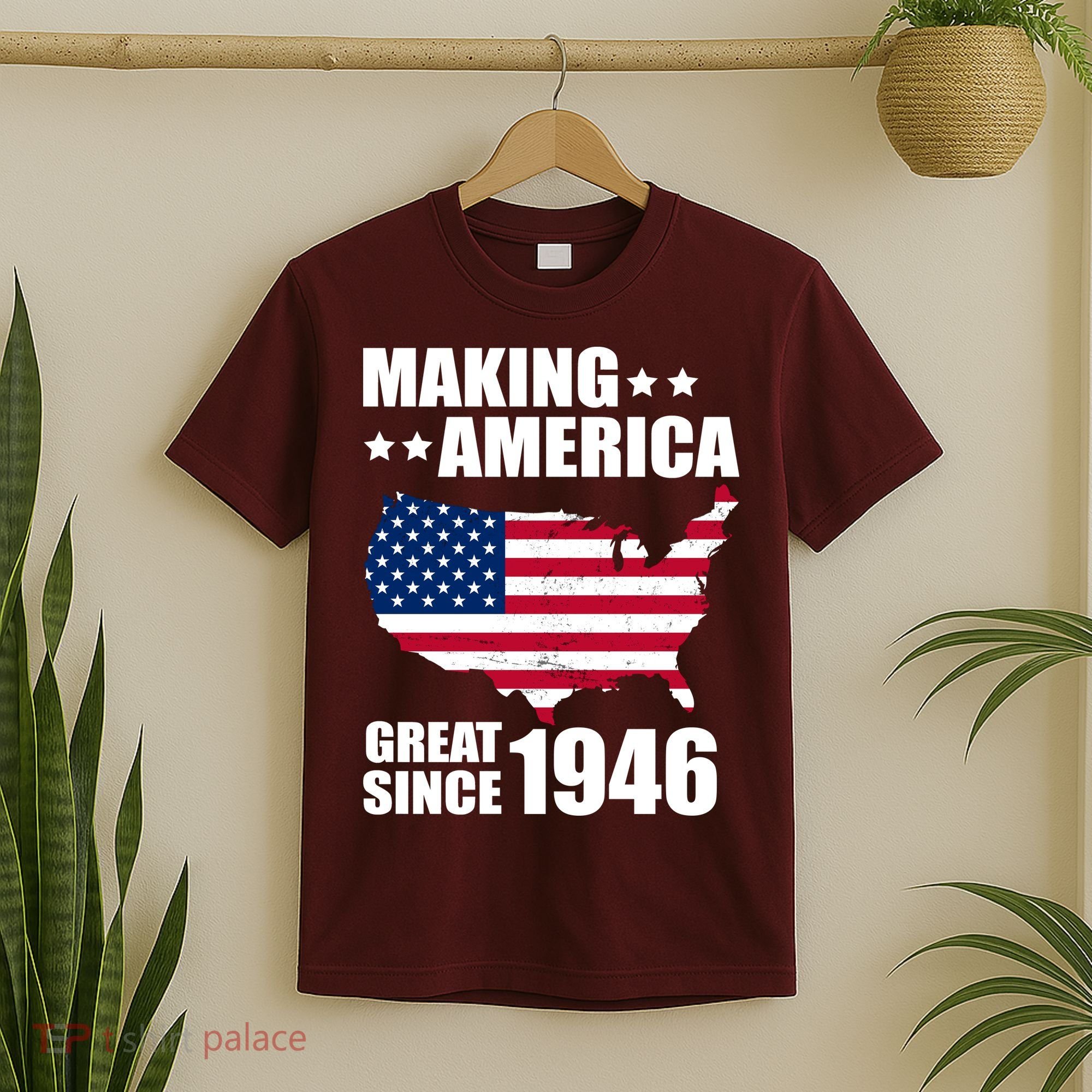 80th Birthday Making American Great Since 1946 T-Shirt