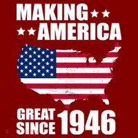 80th Birthday Making American Great Since 1946 Visor thumb 3
